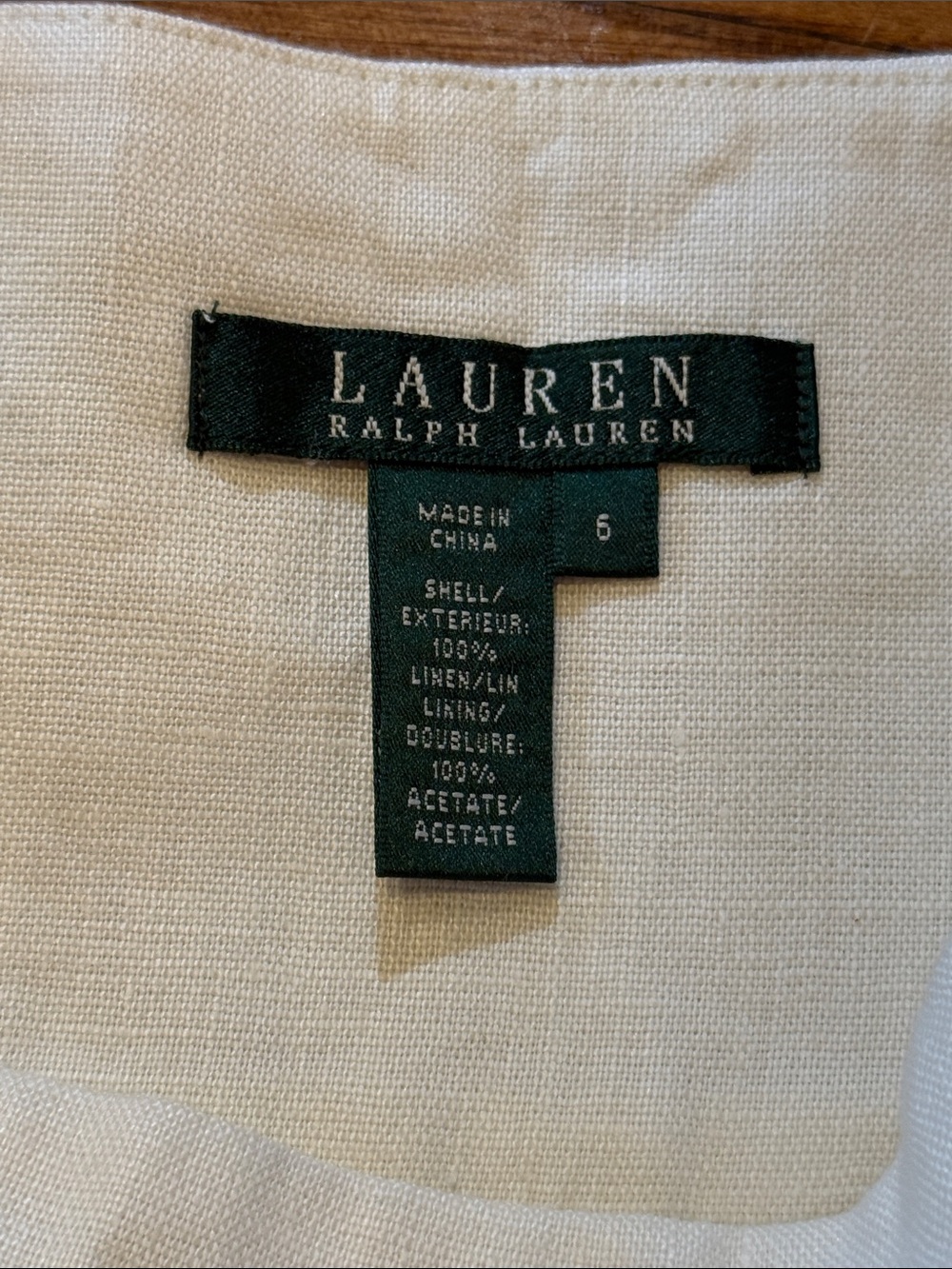 Lauren Ralph Lauren Linen Skirt - Picture 5 of 5